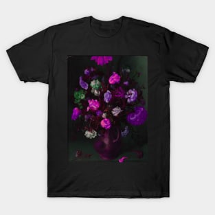 A vase with purple Flowers T-Shirt